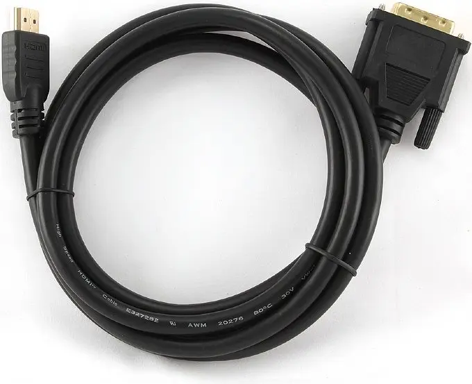 Кабель Cablexpert HDMI - DVI 1.8m (CC-HDMI-DVI-6) - фото 3