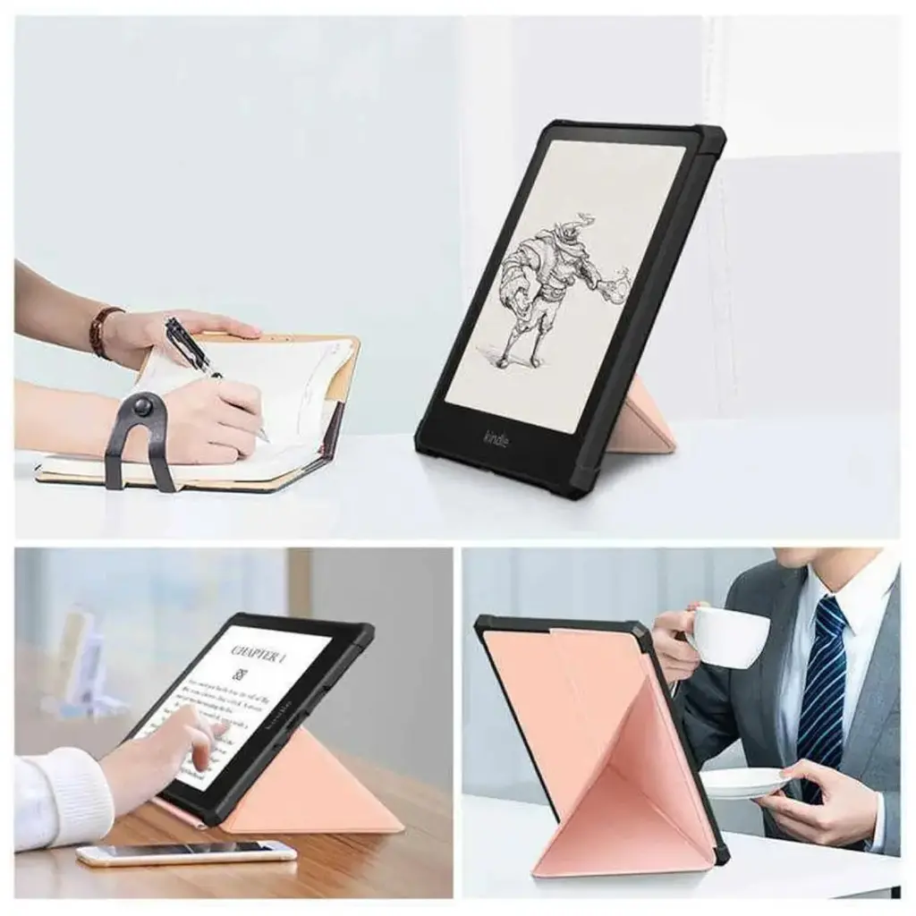 Обложка Primolux Transformer для электронной книги Amazon Kindle Paperwhite 11th Gen 2021 rose gold - фото 6