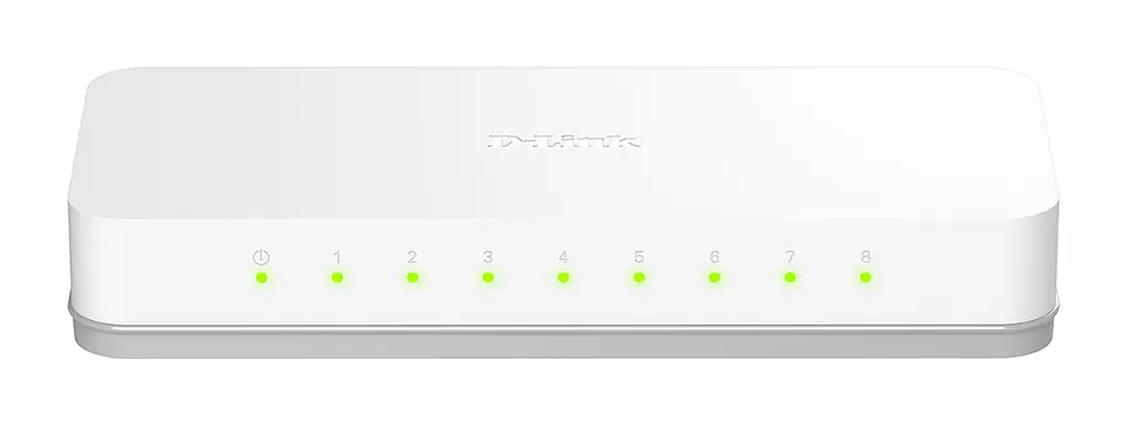 Комутатор GO-SW-8E 8xFE, Некерований D-Link teh0018219 - фото 2
