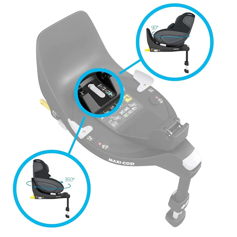 Платформа Maxi-Cosi FamilyFix 360, чорний (8043010110) - фото 8