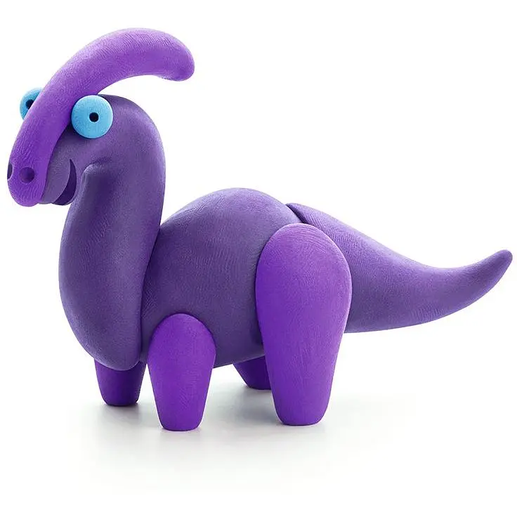 Набір пластиліну, що самостійно твердіє, Ліпака Паразауролоф (30077-UA01) - фото 3