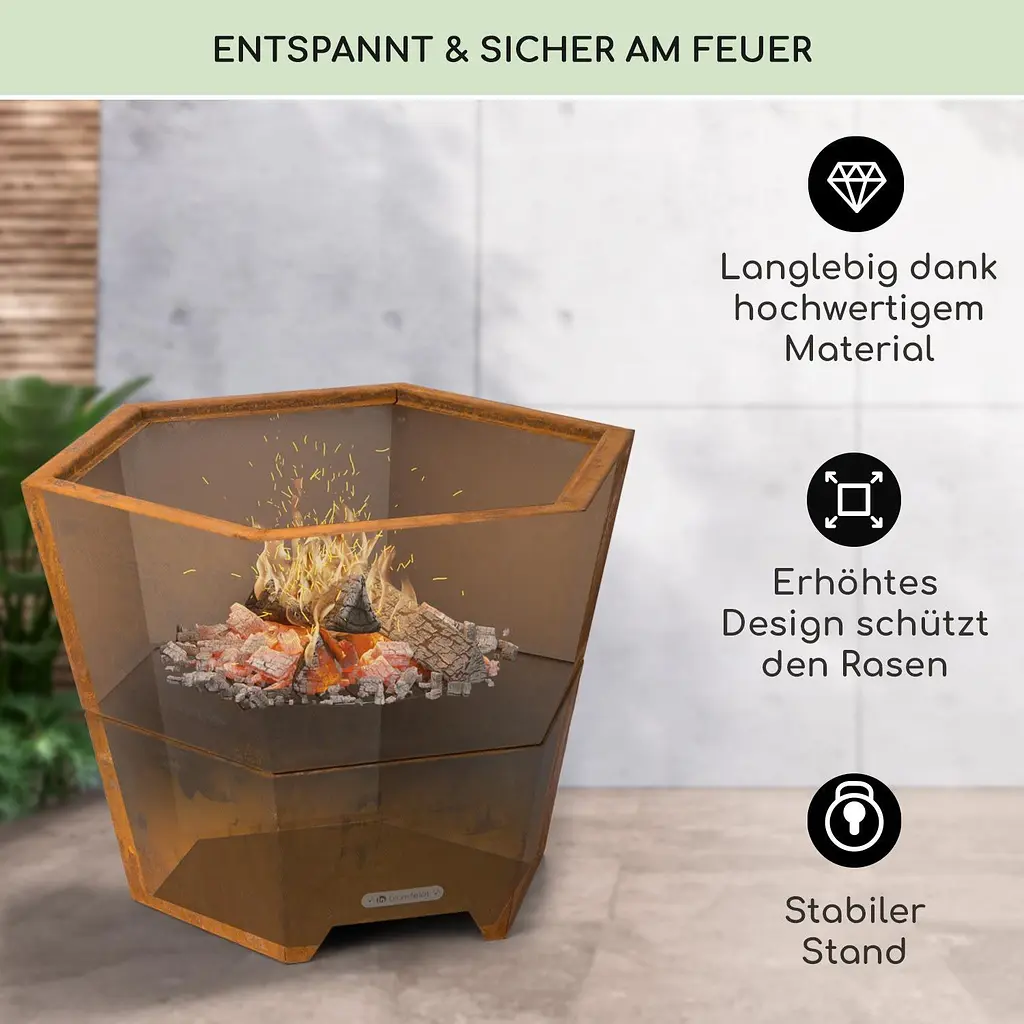 Чаша для костра Blumfeldt Hekla с грилем (10041868) - фото 3