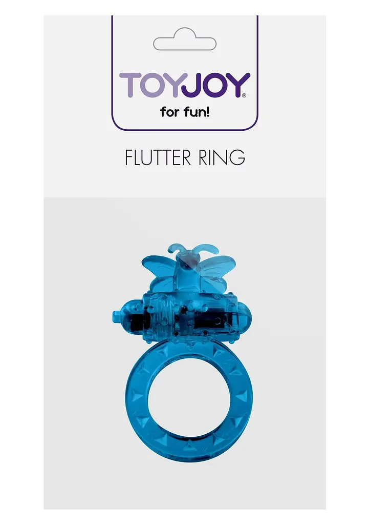 Toy Joy Flutter Ring - віброкільце синій Toy Joy TOY9348 98637 - фото 3