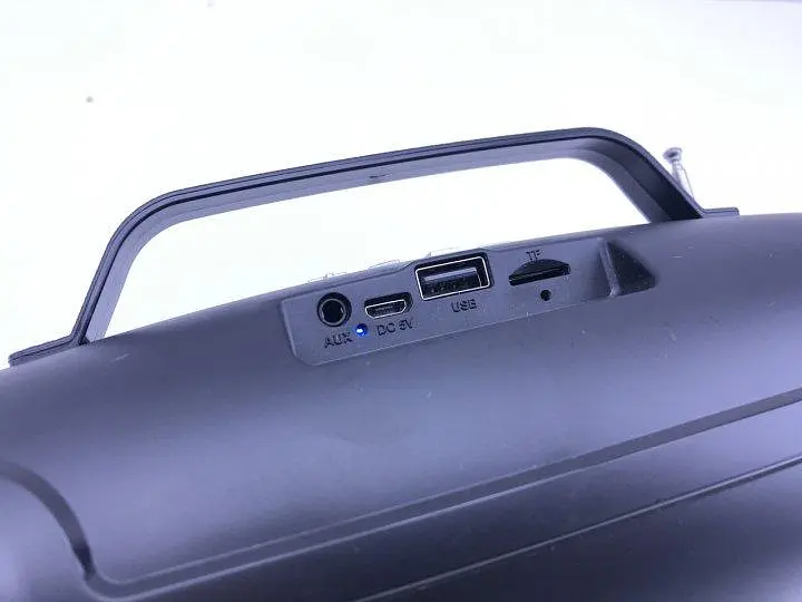 Портативна Bluetooth колонка Kimiso KMS-138 бездротова колонка з радіоприємником фм бумбокс - фото 5