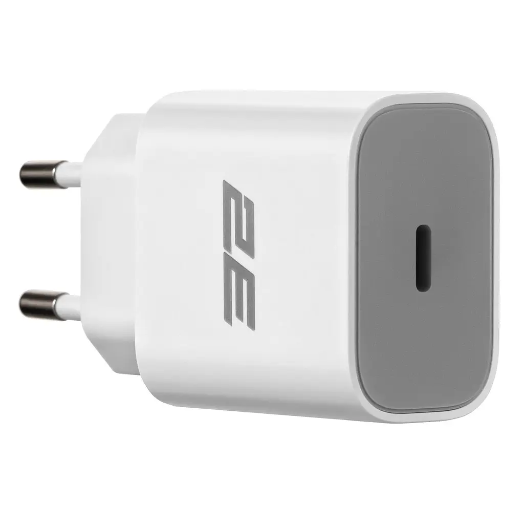 Мережевий зарядний пристрій 2E (1USB 3A) 25W Білий (2E-WC1USBC25W-W) - фото 4