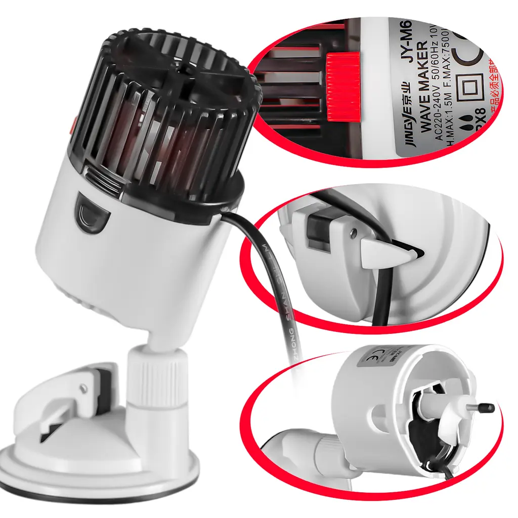 Помпа течії Jingye Wave Maker M6 7500 л/год (JY-M6) - фото 4