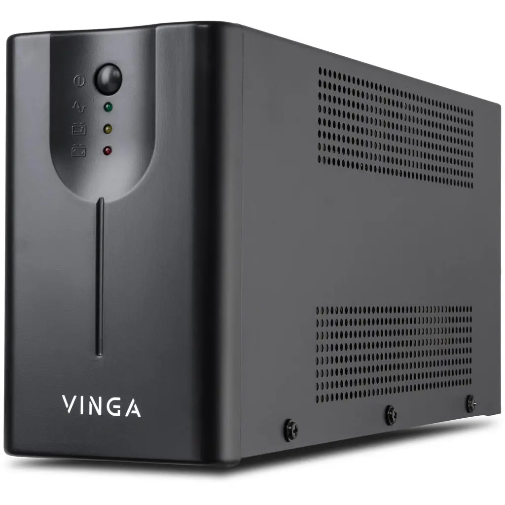 Устройство бесперебойного питания Vinga LED 800VA metal case with USB (VPE-800MU)  - фото 2