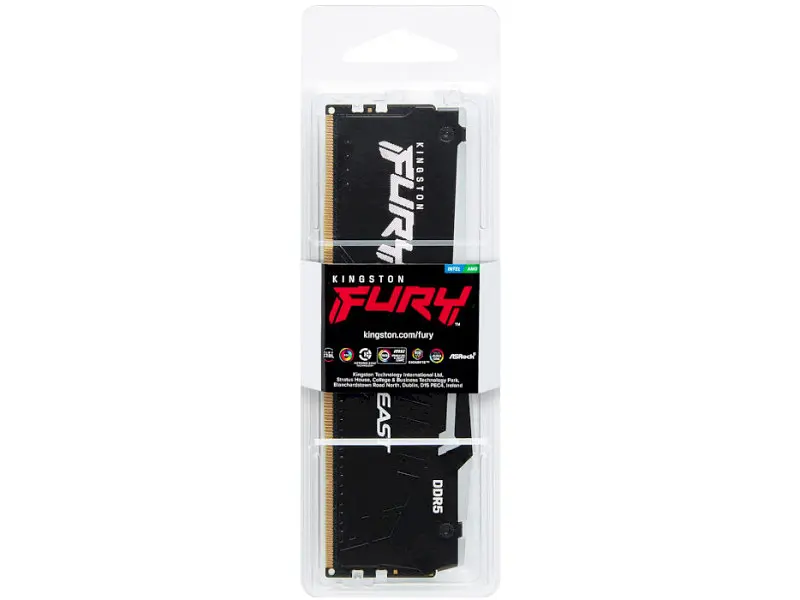 Модуль пам'яті Kingston FURY 32 GB DDR5 5200 MHz Beast RGB (KF552C40BBA-32) - фото 3