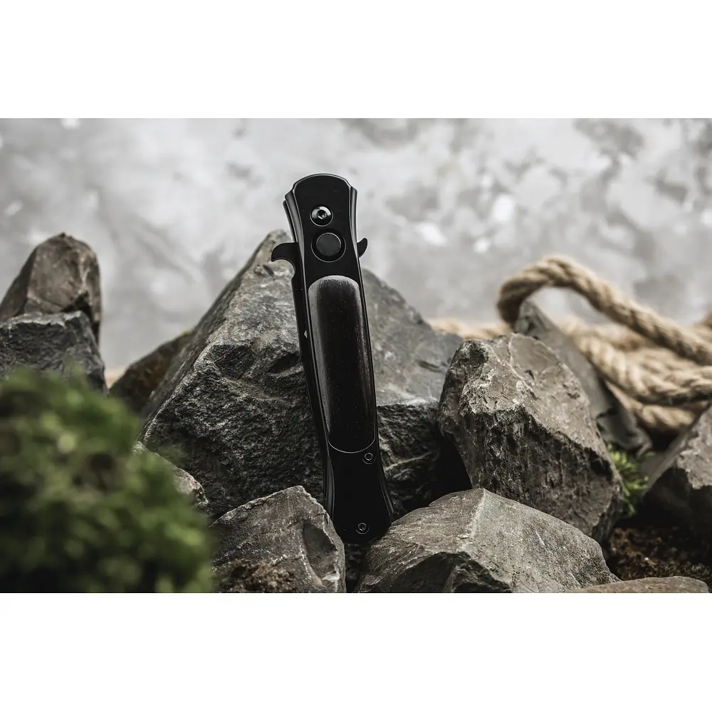 Ніж складаний Ganzo G707B чорний - фото 12