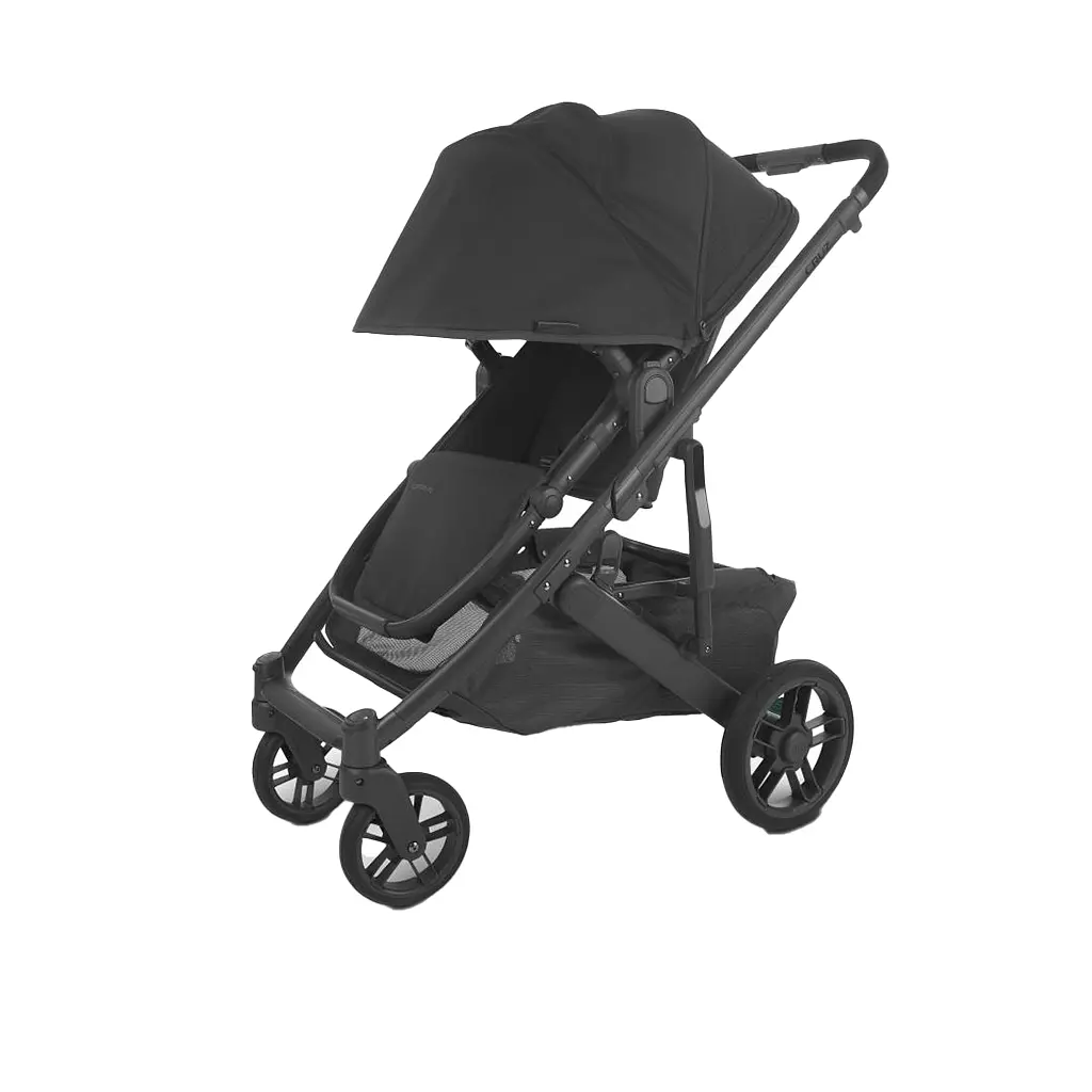 Прогулянкова коляска Uppababy Cruz V2 - JAKE + люлька Uppababy Carrycot-Stella Grey Brushed Melange Silver Frame - фото 2