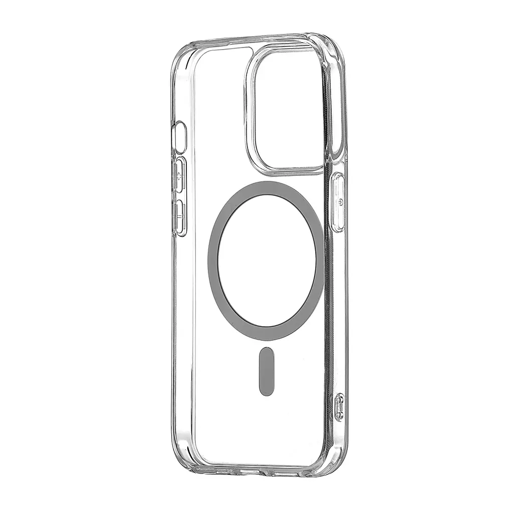 Чохол Silicone Clear Case with MagSafe iPhone 15 Pro Transparent - фото 2