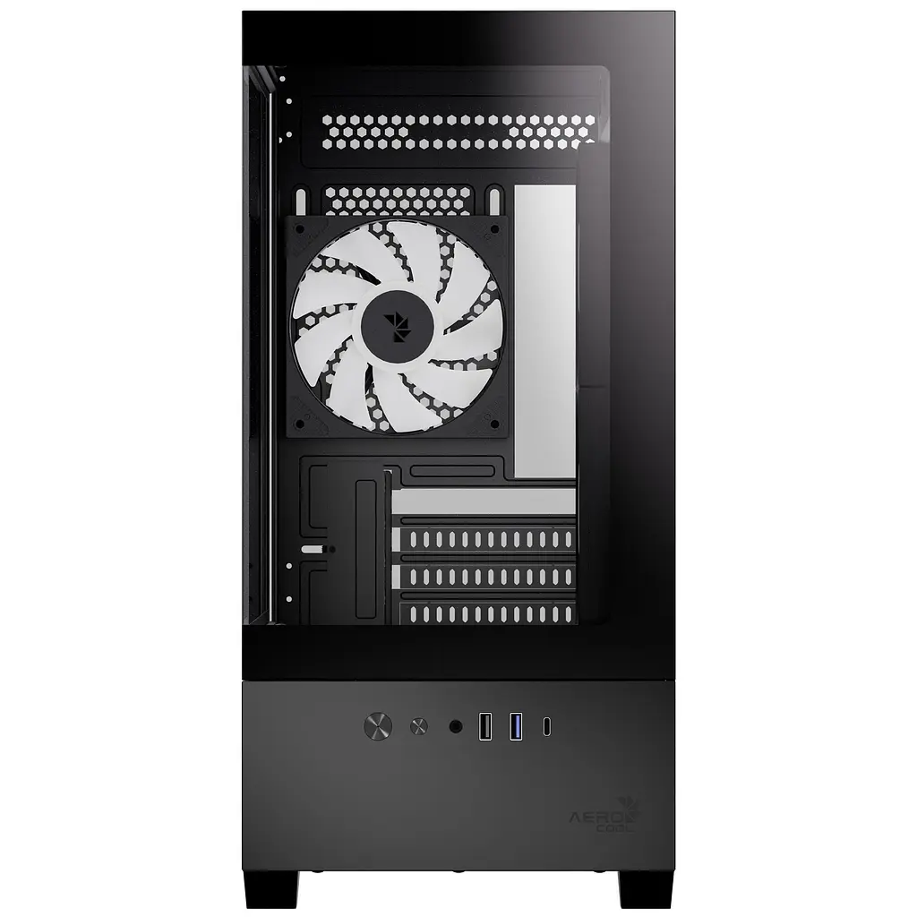 Корпус AeroCool P300D Digi-G-BK-v1 черный (ACCS-PN05033.11) - фото 7