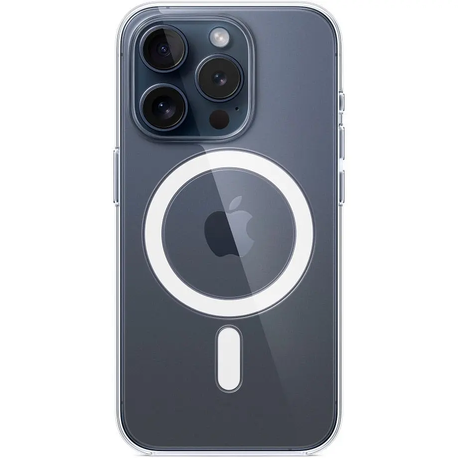 Чохол Apple Clear Case with MagSafe для iPhone 15 Pro Transparent (MT223ZM/A) [92946] - фото 3