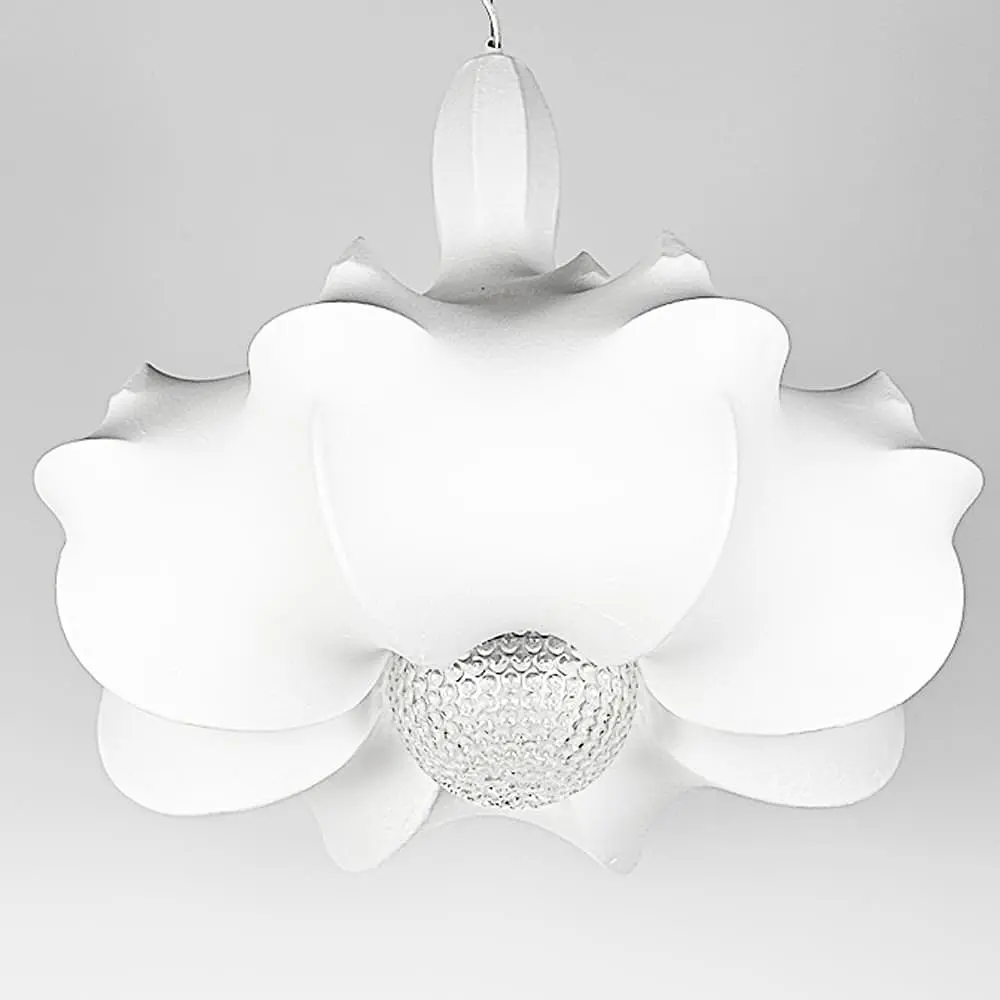 Люстра с белым абажуром Ø 80 см | Line F | Ст. PLP03-800 - фото 3