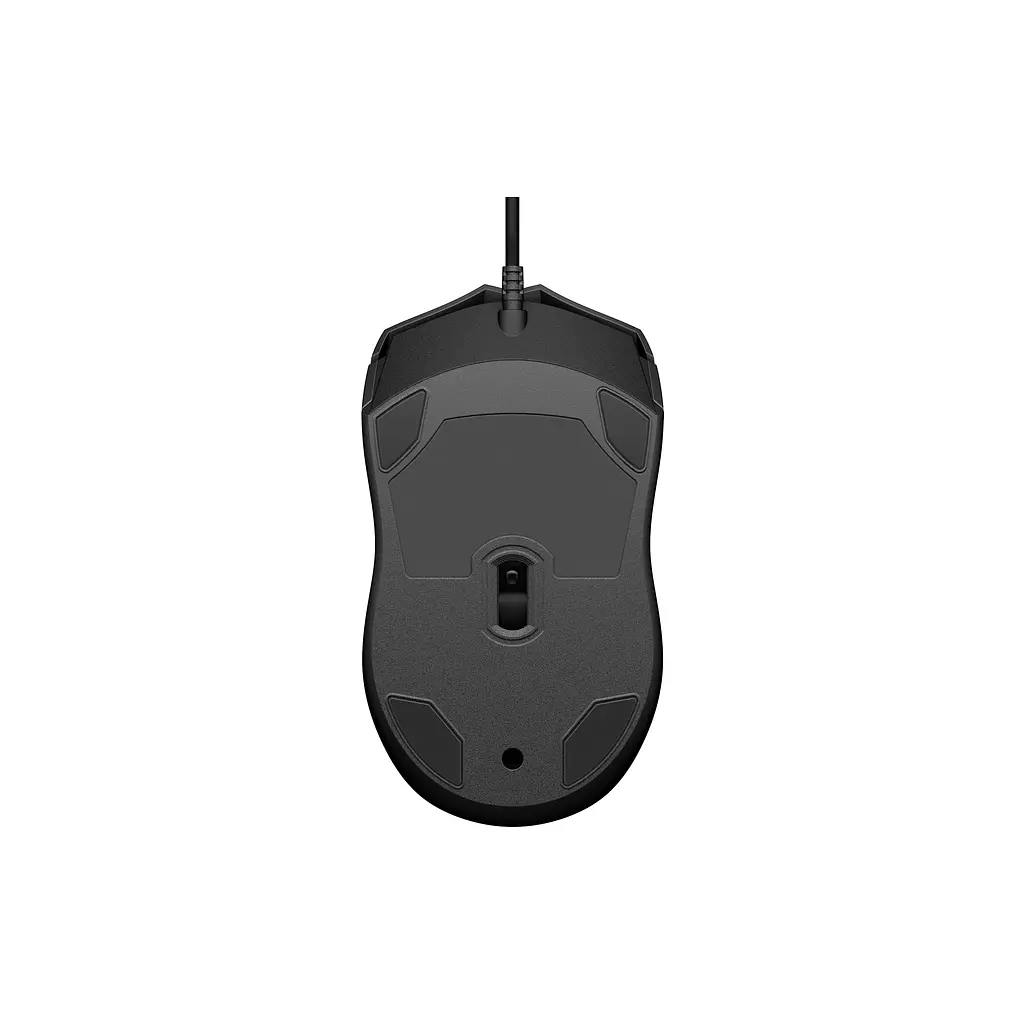 Мишка HP 100 USB Black (6VY96AA) - фото 4