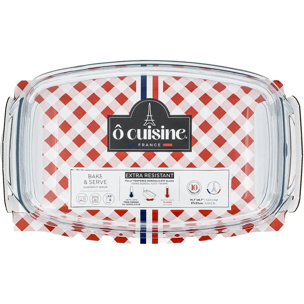 Кастрюля O Cuisine прямоугольная 4.4 л + 2.3 л (466AC00/2043) - фото 2