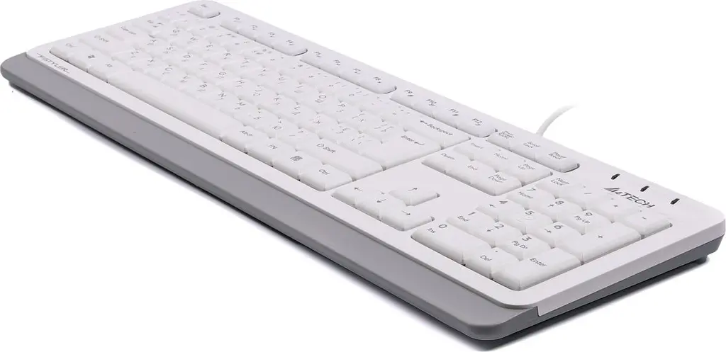 Клавіатура A4Tech Fstyler FKS10 White [94461] - фото 3
