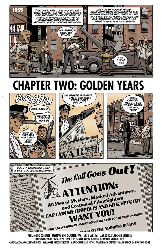 Before Watchmen. Minutemen #2A (2012) - Лен Вейн - фото 6