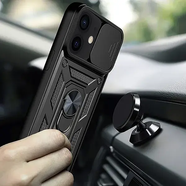 Панель BeCover Military для iPhone 12 Black (709951) - фото 4