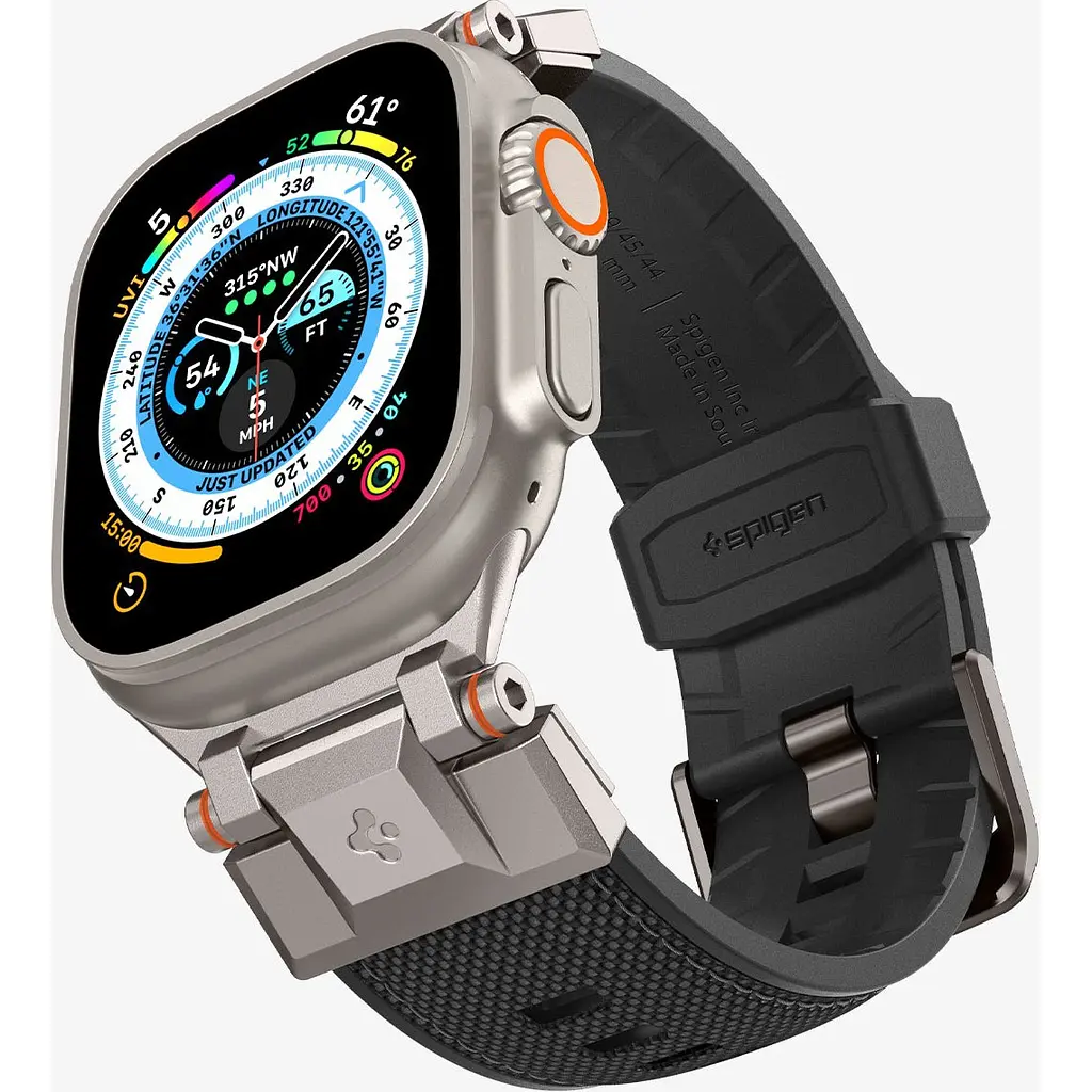 Ремінець Spigen DuraPro Armor для Apple Watch 42/44/45/49mm Black [AMP06065] [96961] - фото 3