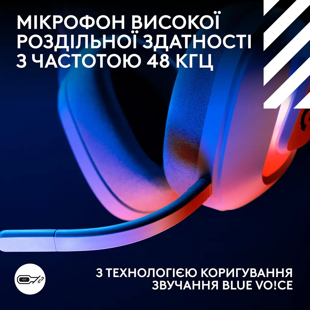 Ігрові навушники Logitech G Astro A20 X White (939-002253) [158084] - фото 8