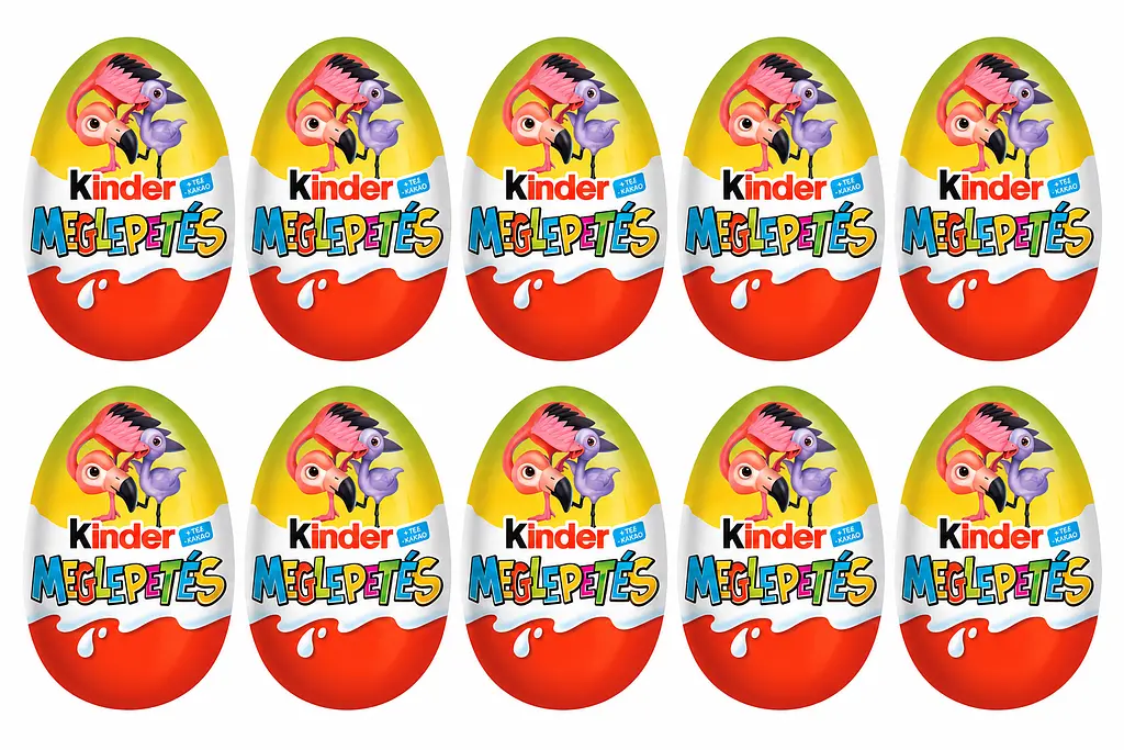 Набір 10 шт Kinder сюрприз Meglepetes Szavanna Csaladjai Сім’я савани