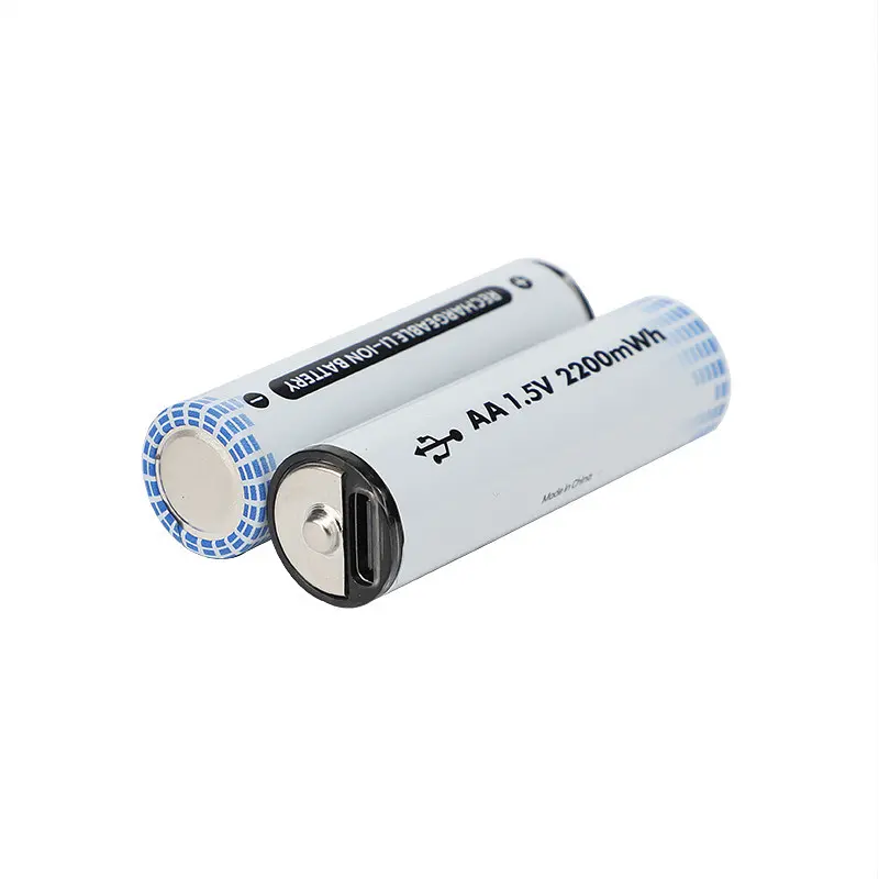 Комплект батарейок 2хAA з роз'ємом Type-C на 1.5V/3500mWh - фото 3