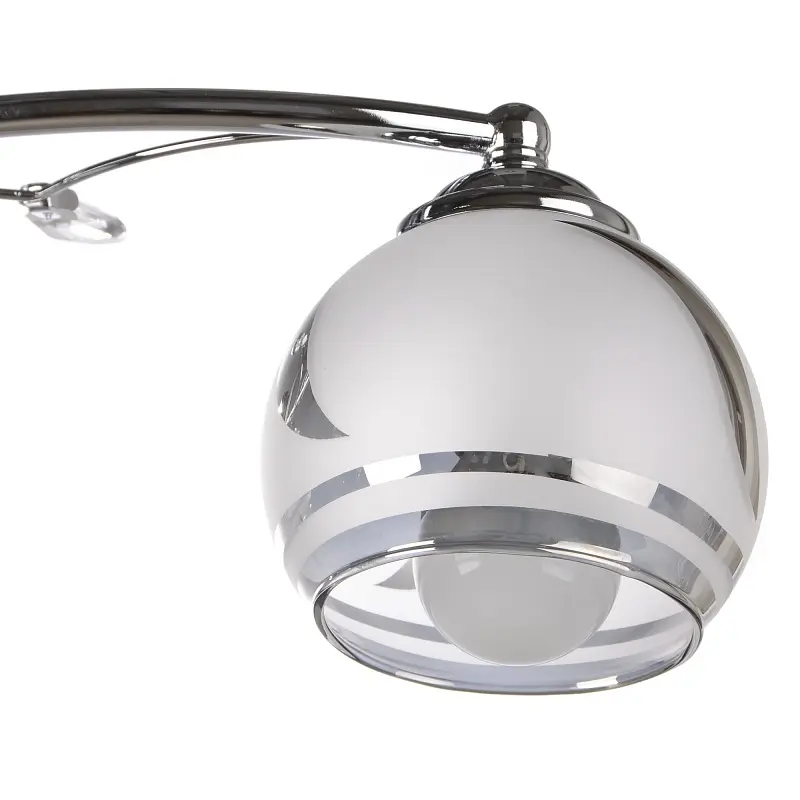 Люстра потолочная Brille для кухни E14 40W CH (LK-243C/3) - фото 3