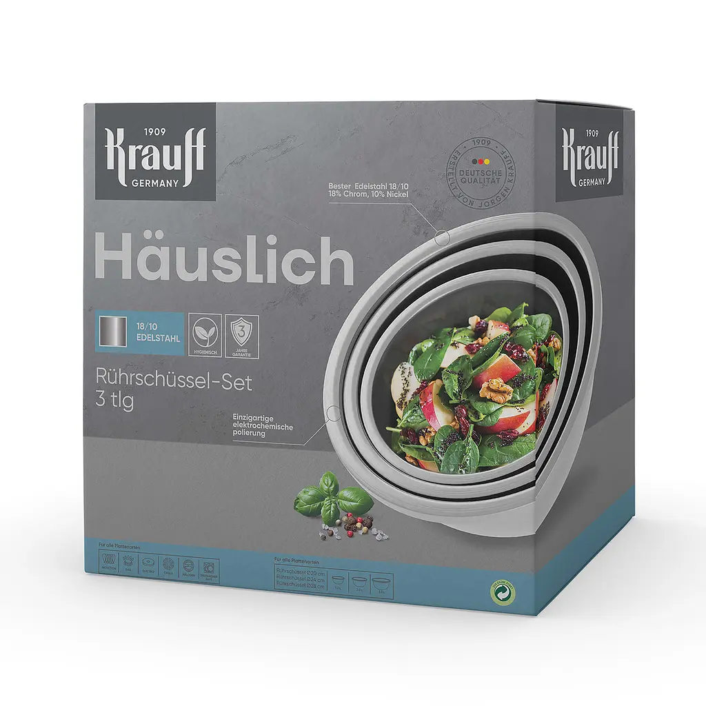 Форми для випічки серії Smart chef та набір мисок Krauff Hauslich+ Пензлик кулінарний силіконовий - фото 5