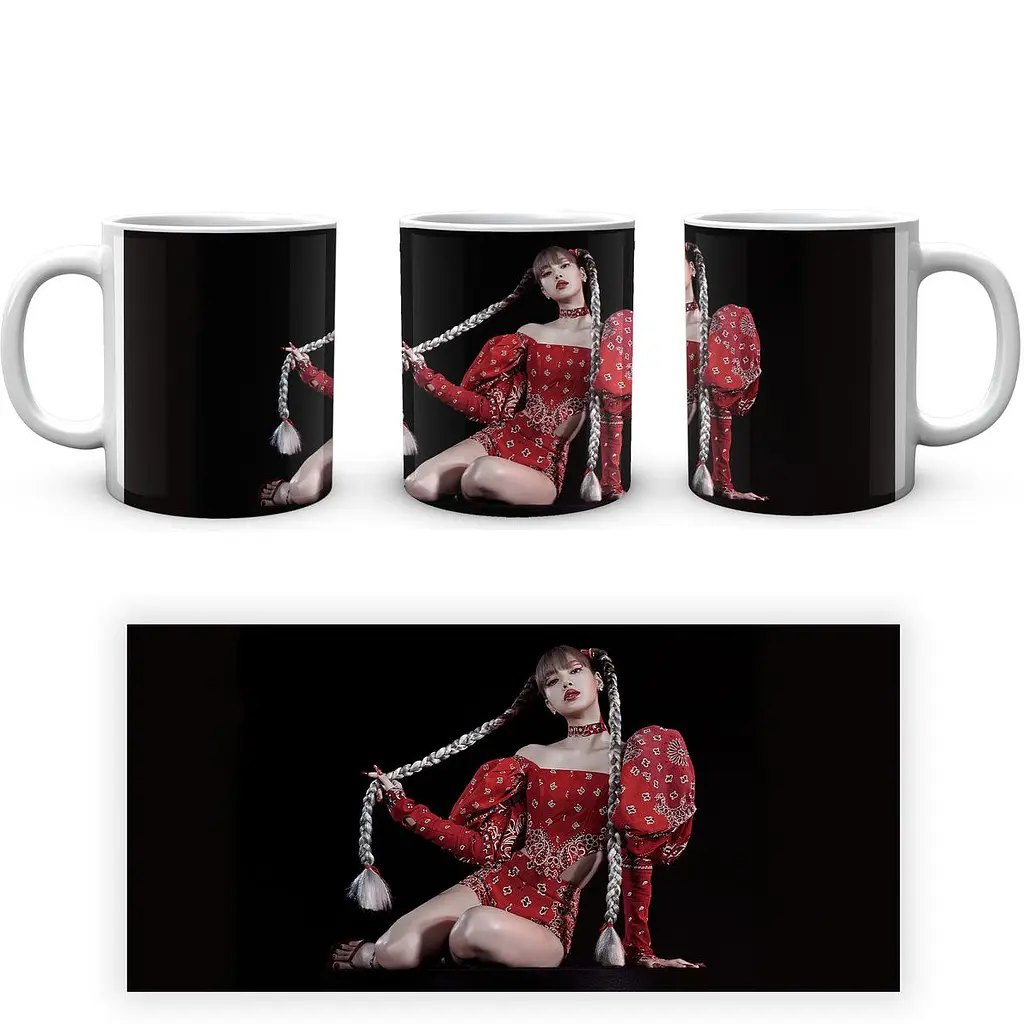 Кухоль GeekLand Blackpink BP 02.53 330 мл білий - фото 4