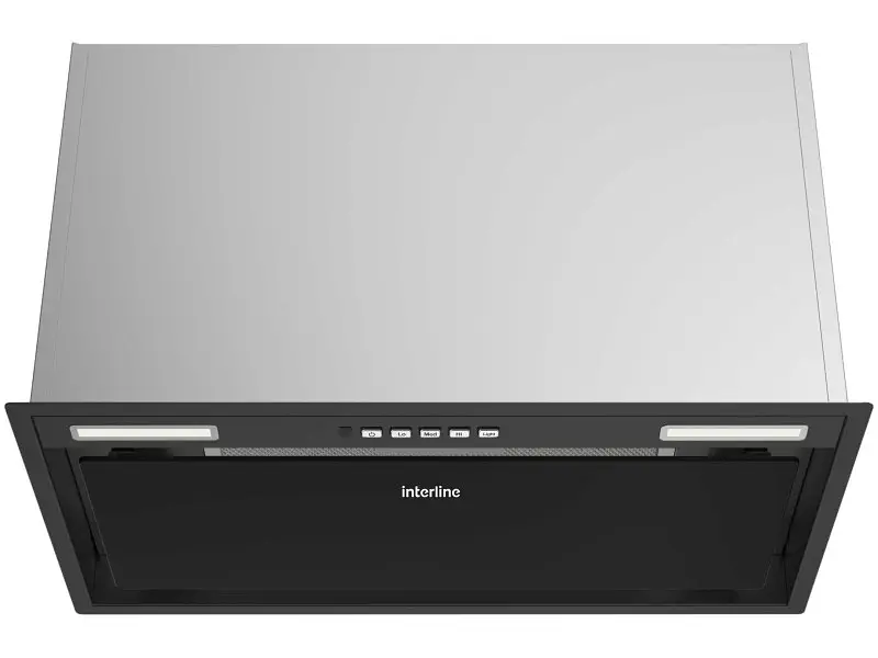 Витяжка вбудована Interline BOXGLASS BL A/60 PB/2/T Black