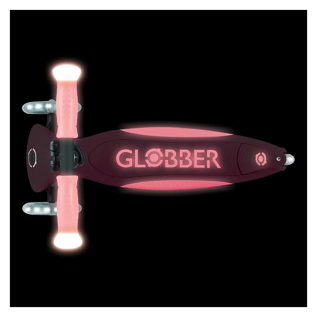 Самокат Globber Elite колеса з підсвіткою рожевий (839-110) - фото 10