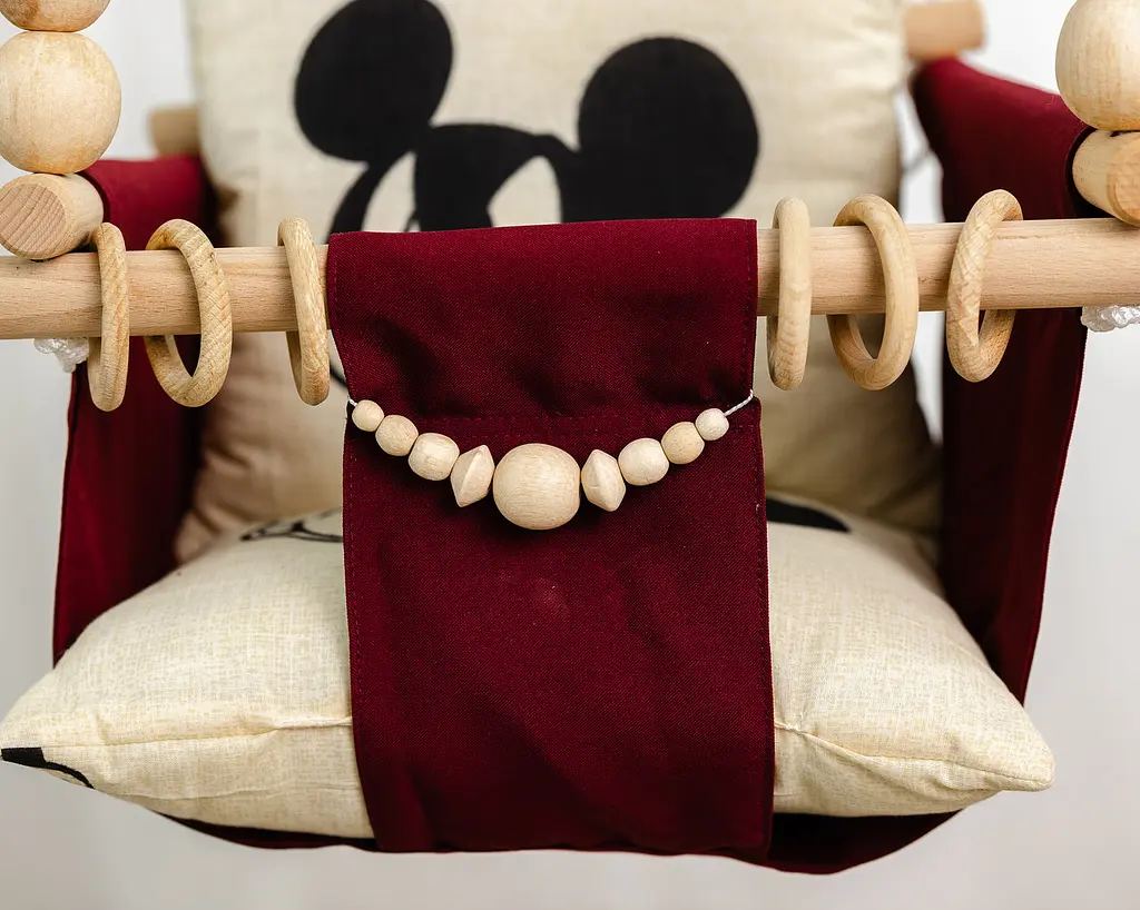 Гойдалка дитяча підвісна Mickey House, гойдалка дитяча м'яка тканинна - фото 2