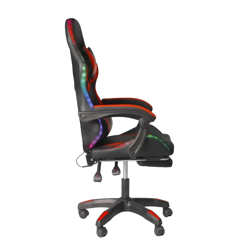Крісло геймерське Hanert G-Force + RGB з підсвічуванням Red - фото 5