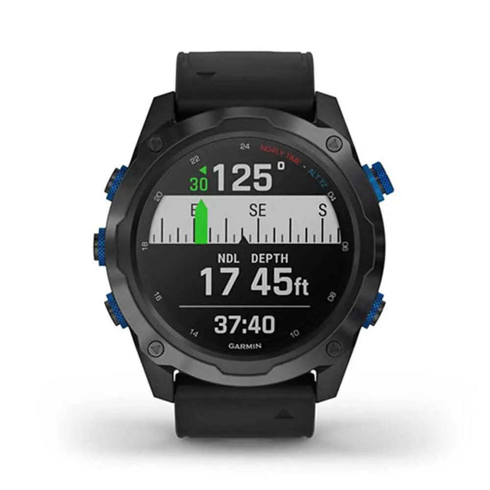 Смарт-часы Garmin Descent Mk2i Titanium Carbon Gray DLC with Black Band (010-02132-01/11) - фото 5