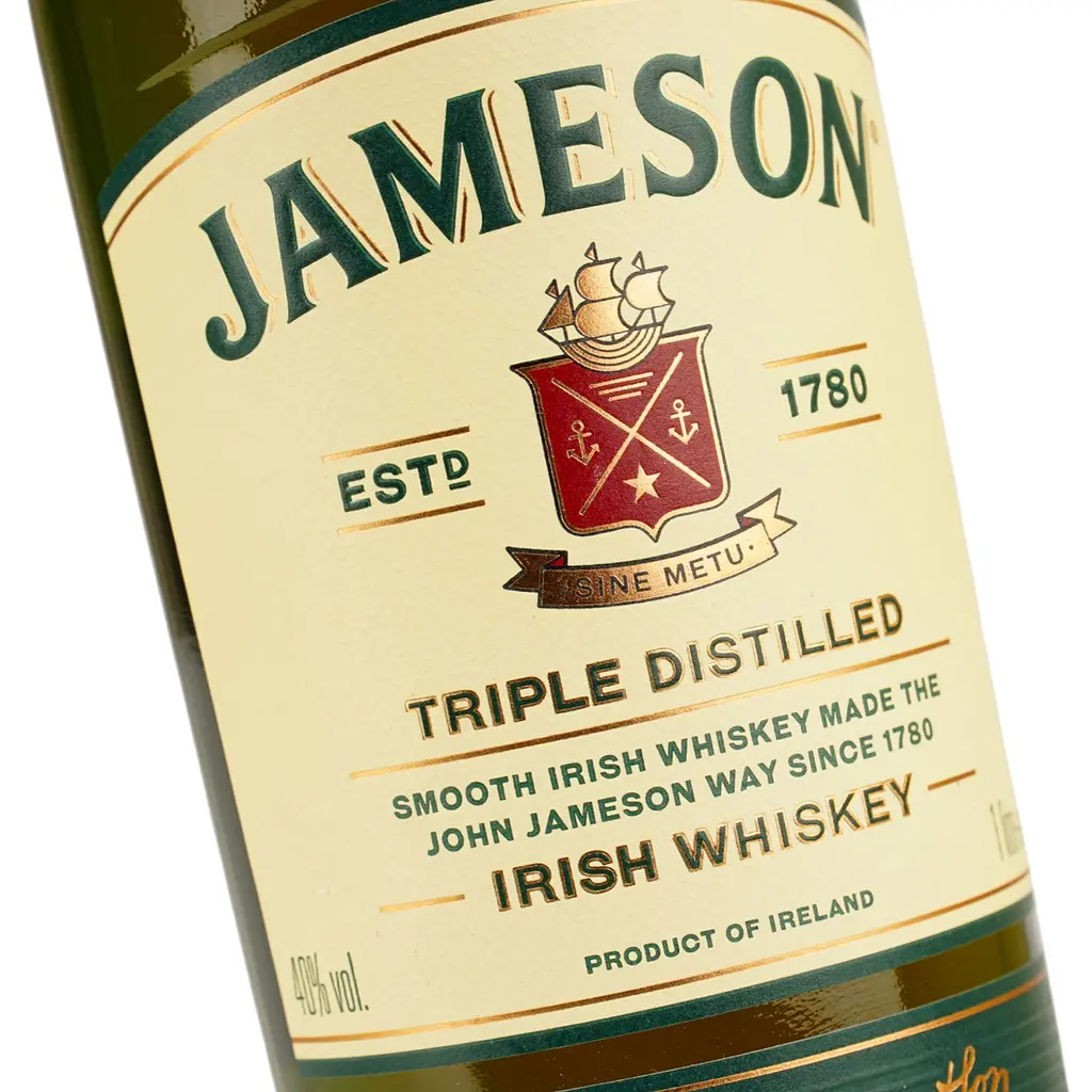 Виски Jameson Irish Whiskey 40% 1 л - фото 5