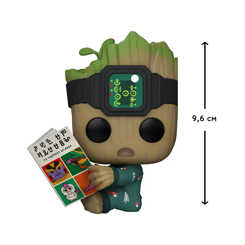 Ігрова фігурка Funko Pop! Вартові Галактики Ґрут с книгою (70651) - фото 2