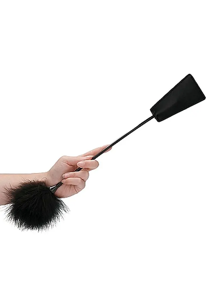Стек Ouch! Crop With Feather (чорний) - фото 3