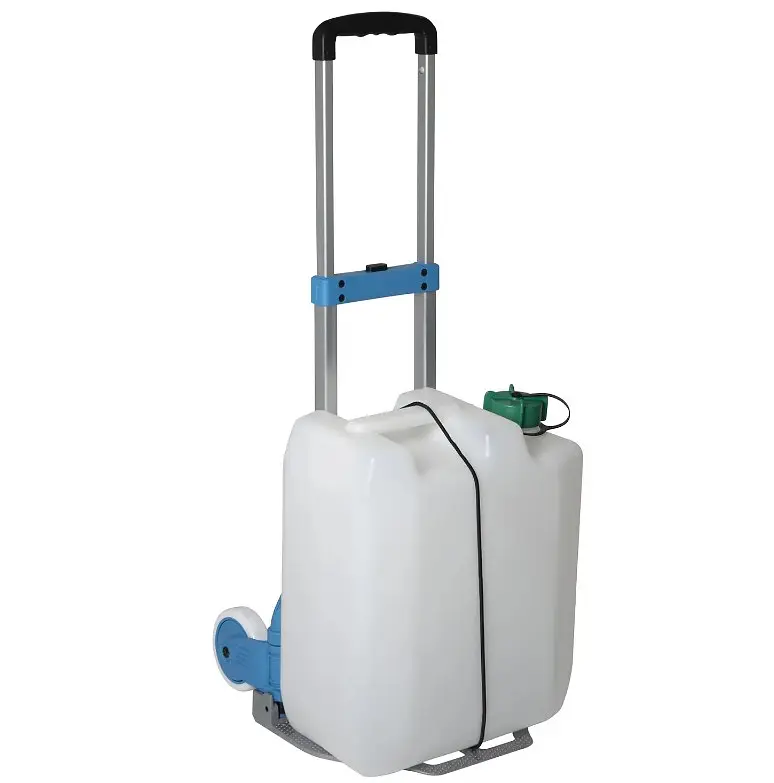 Візок господарський Bo-Camp Trolley Foldable 75 kg Silver/Blue (5267283) (DAS302122) - фото 4