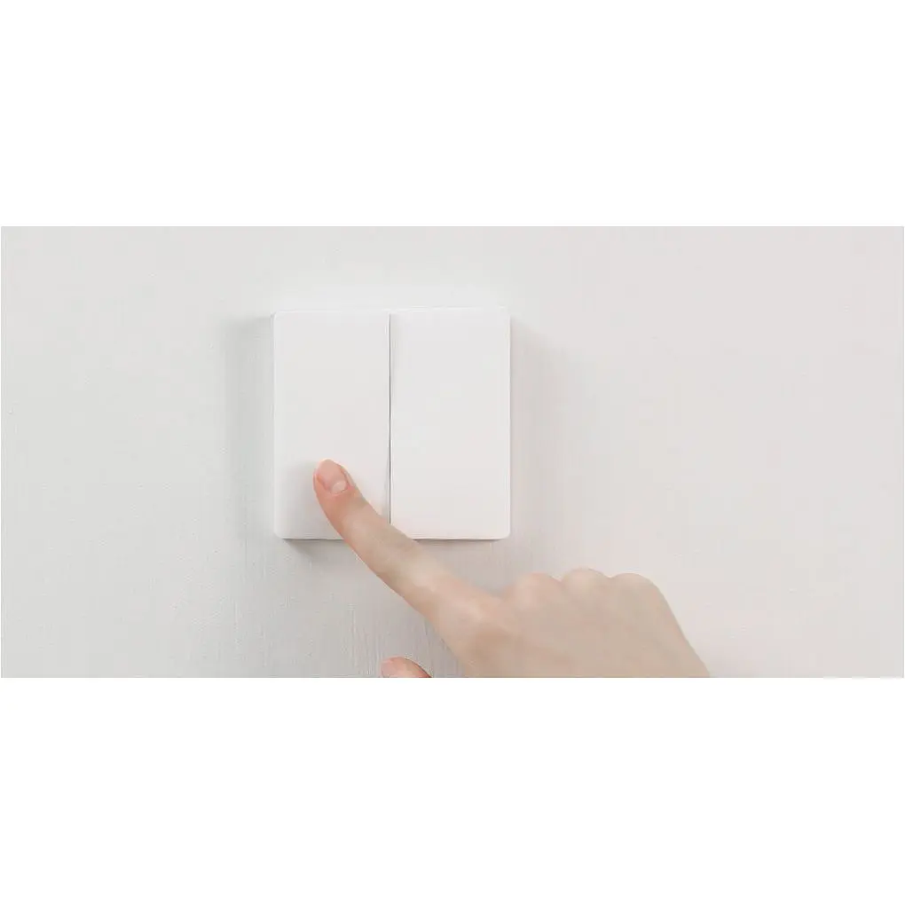 Розумний вимикач Aqara Wirless Remote Switch H1 2-Buttons (WRS-R02) [154099] - фото 9