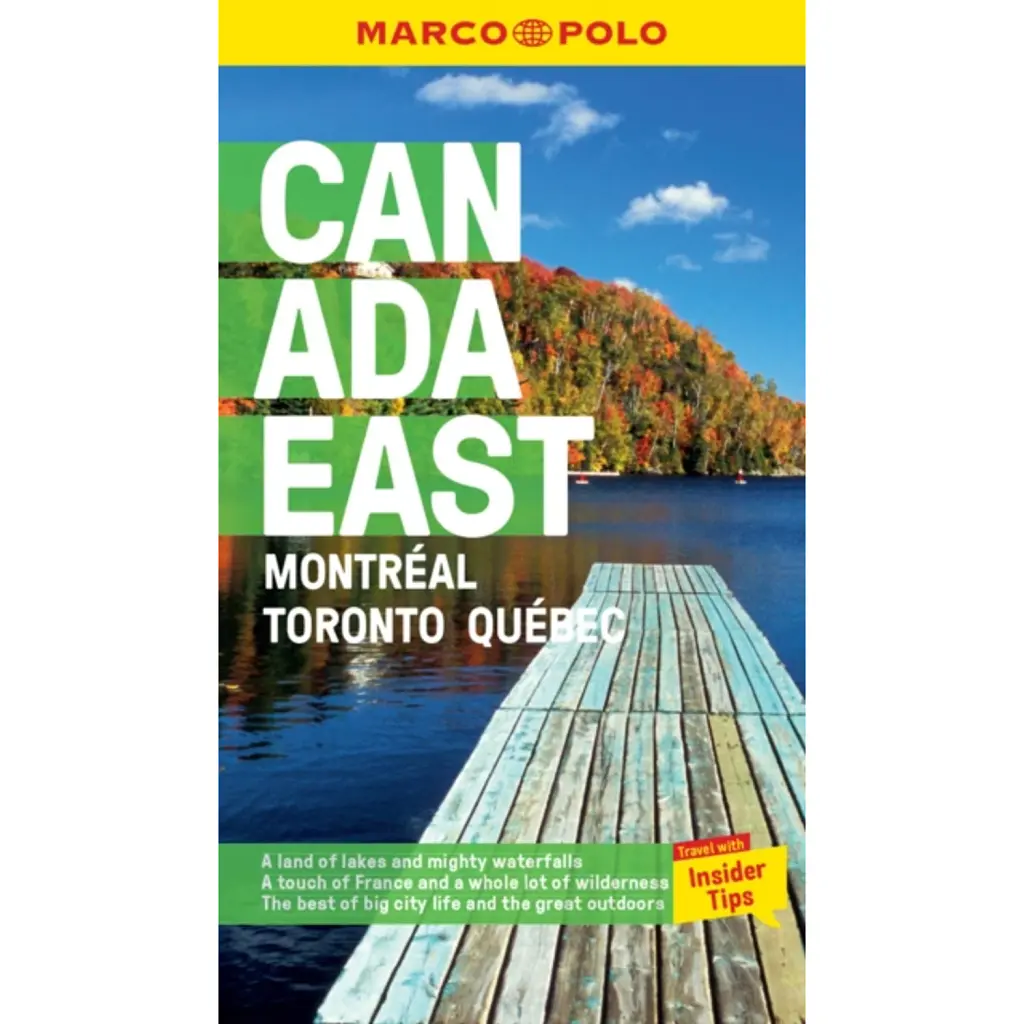 Canada East Marco Polo Pocket Travel Guide - with pull out map - Marco Polo