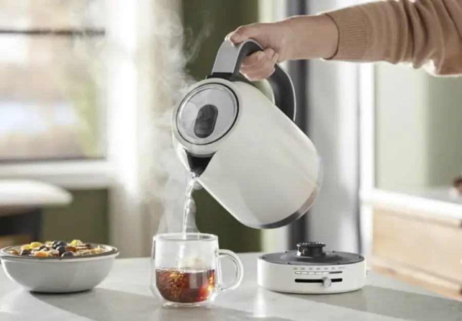 Електрочайник KitchenAid 1,7 л 5KEK1701EPL порцеляновий білий - фото 4