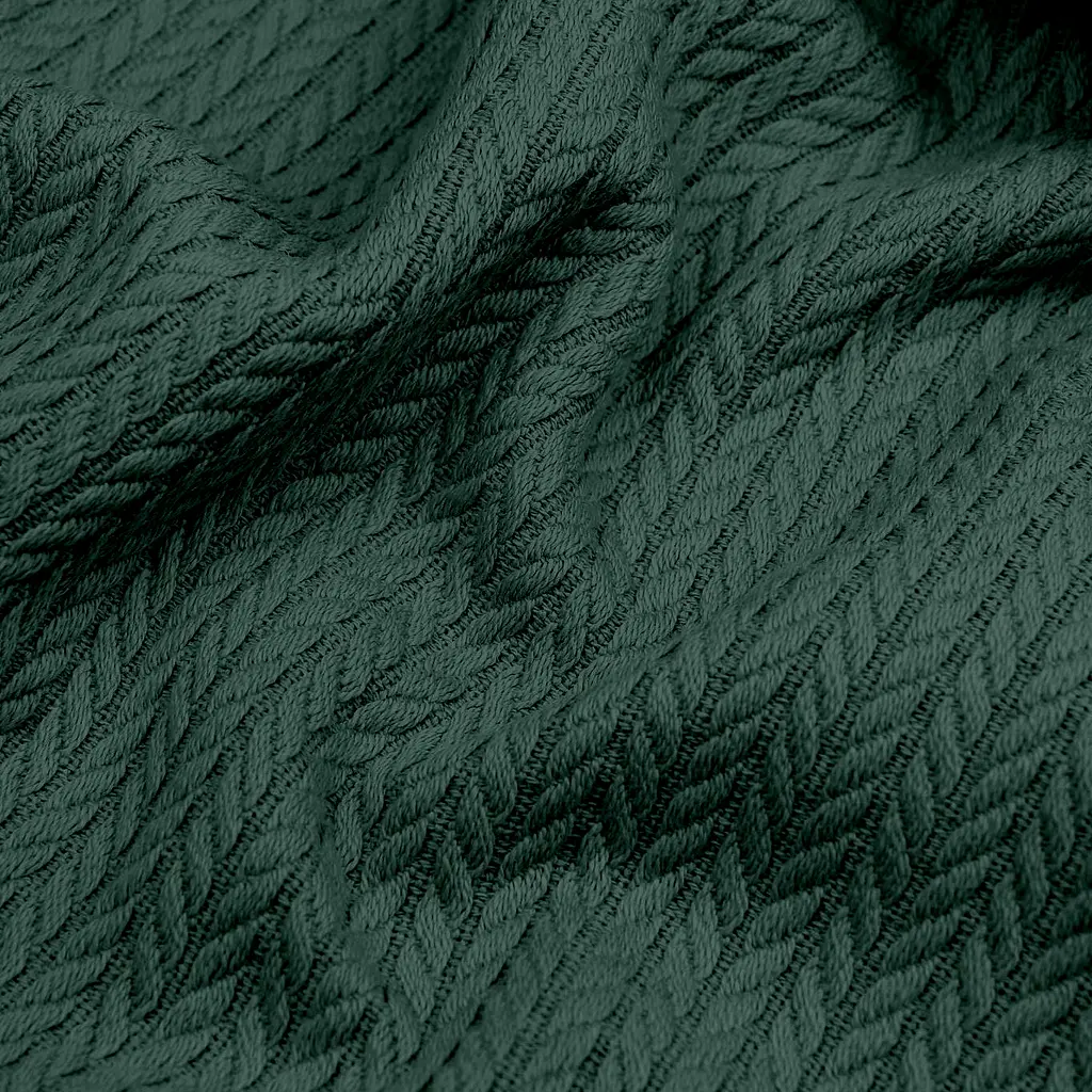 Плед покривало Cosas Agave Knitted Braid 240х260 см косичка (Blanket_54Agave_KnittedBraid_240x260) - фото 3