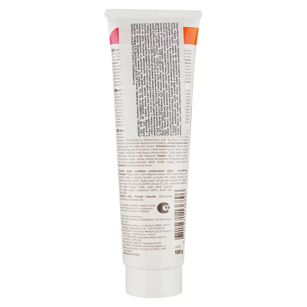 Мальт-Паста Beaphar Malt-Paste для виведення шерсті зі шлунка, 100 г - фото 2