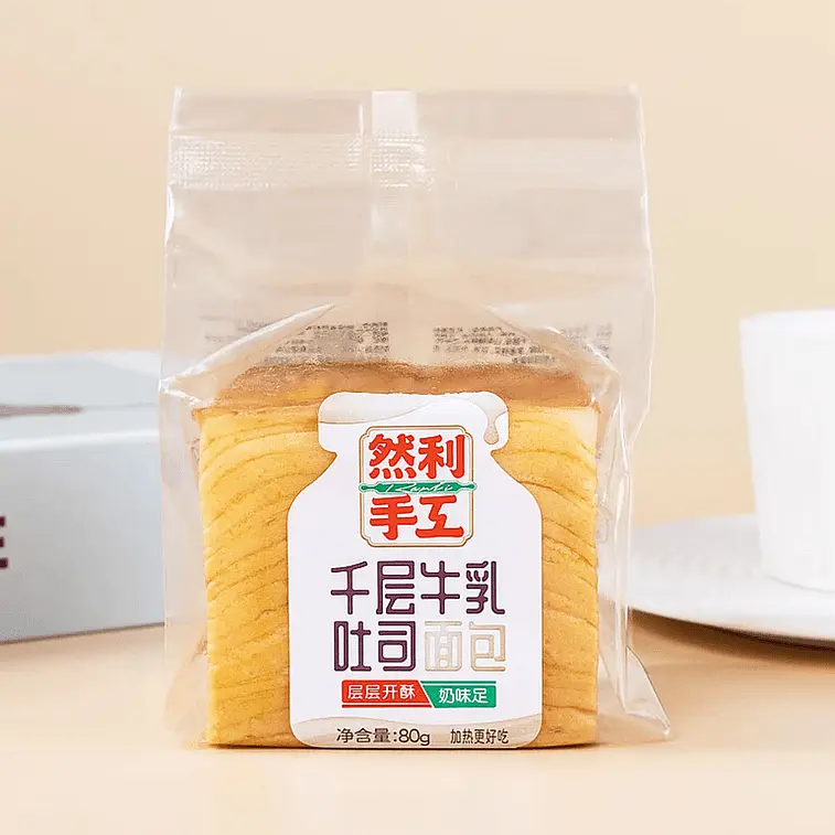 Тістечко Layered Toast Bread багатошарове китайське 80 г - фото 4