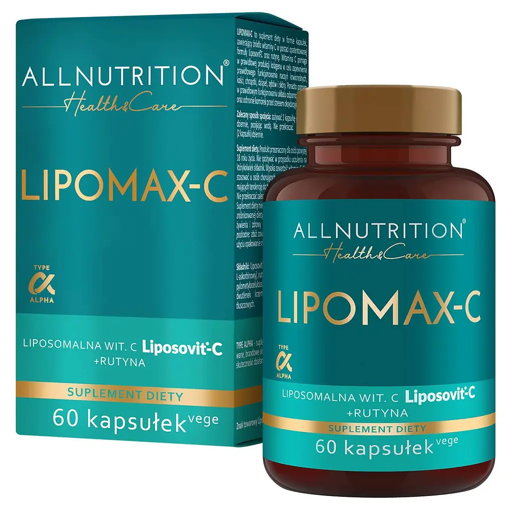Вітаміни та мінерали AllNutrition Health & Care Lipomax-C 60 вегакапсул - фото 2