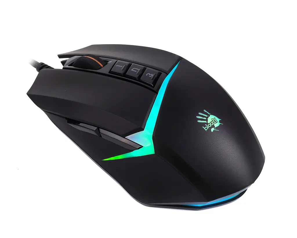 Мышь игровая A4Tech Bloody W60 Max Stone Black - фото 4