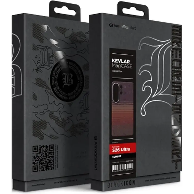 Чохол до мобільного телефона Armorstandart BlackIcon Kevlar MagCase Samsung S26 Ultra Sunset (ARM90158) - фото 10