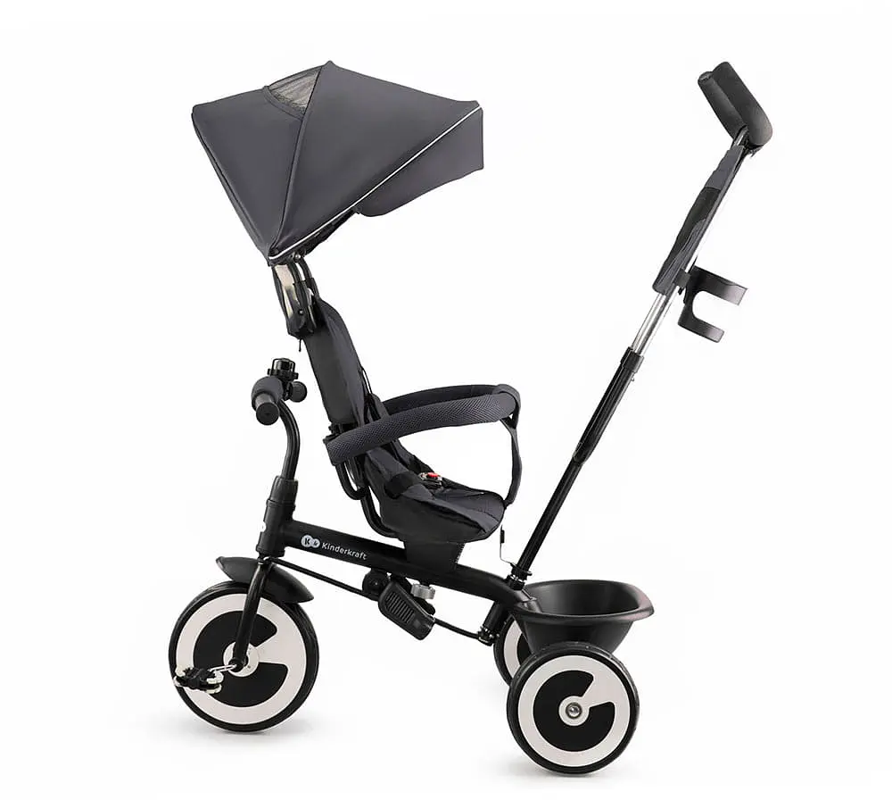 Дитячий триколісний велосипед Kinderkraft Aston rose pink (5902533922369) - фото 5