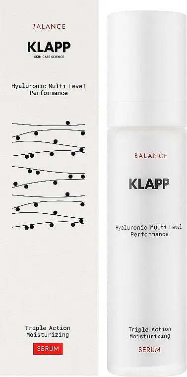 Увлажняющая сыворотка Klapp Balance Triple Action Moisturizing Serum 50 мл - фото 2